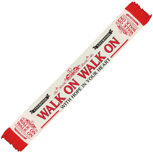 Liverpool HD Scarf Walk On Off-White/Red/Blk