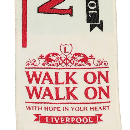 Liverpool HD Scarf Walk On Off-White/Red/Blk