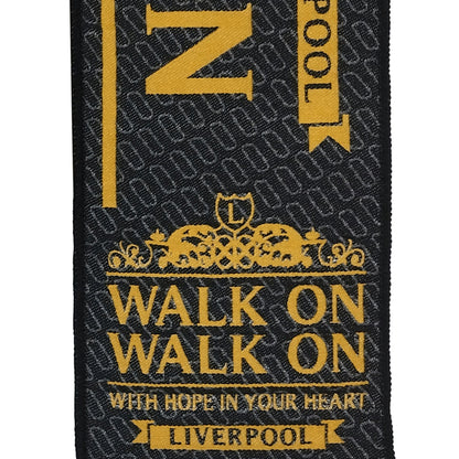 Liverpool HD Scarf Walk On Black/Gold