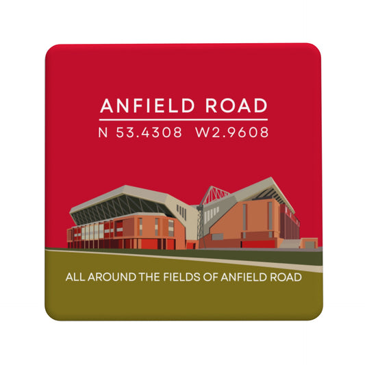 Anfield Stadium Liverpool Coaster
